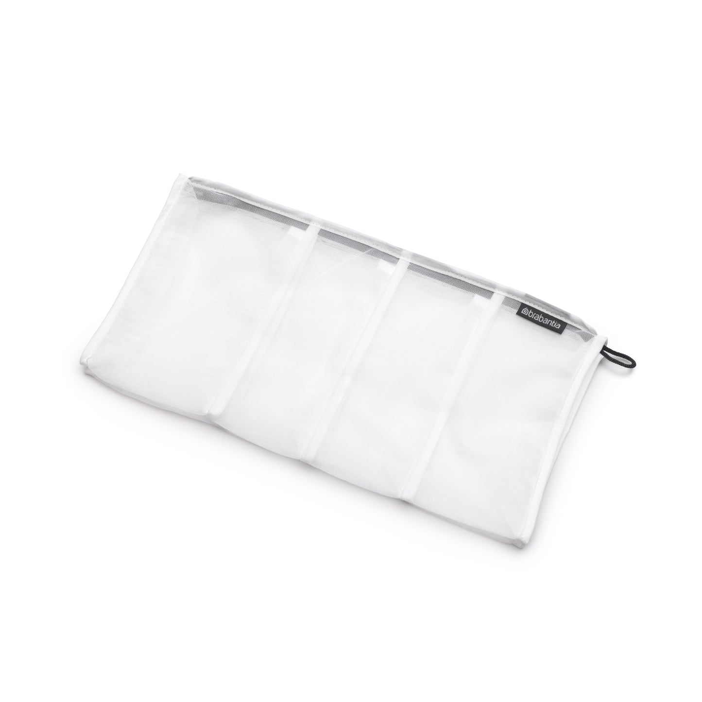 Bra, Sock and Wash Bag Set - White / Grey Zipper