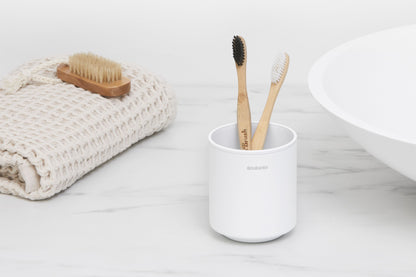 MindSet Toothbrush Holder - Mineral Fresh White