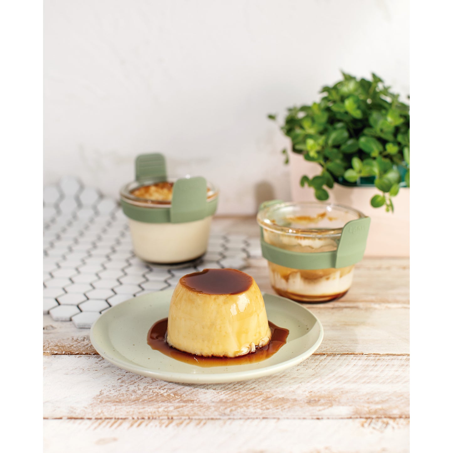 Air fryer Glass Mini Cups Set of 4 - Transparent