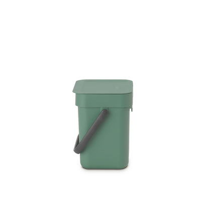 Sort & Go Waste Bin 3 litre - Fir Green
