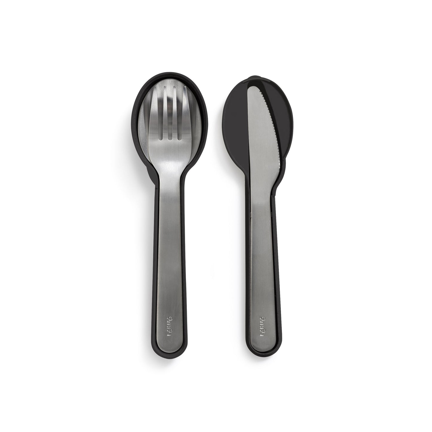Cutlery with Case To Go - Black