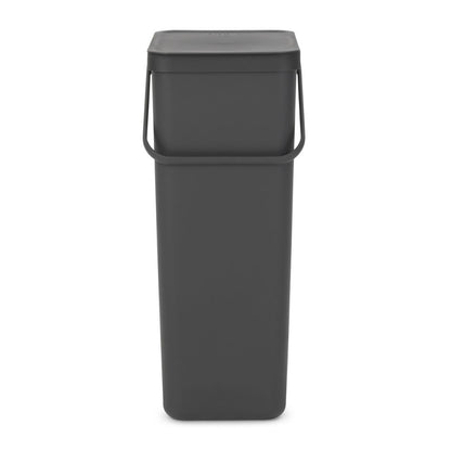 Sort & Go Waste Bin 40 litre - Grey