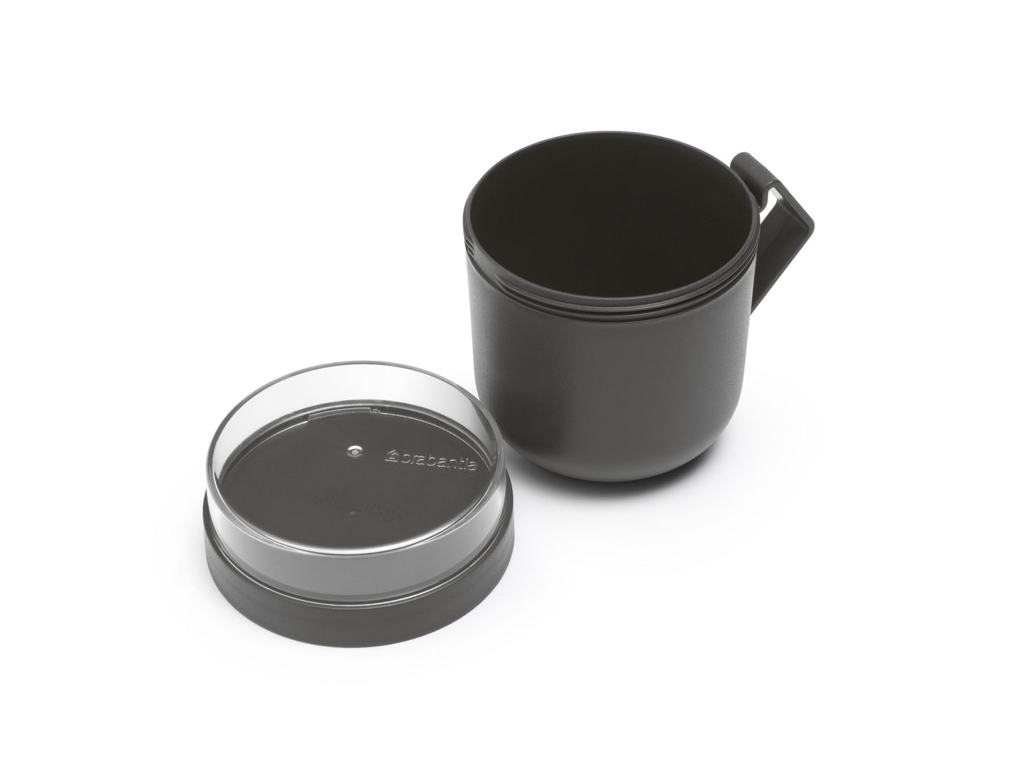 Make & Take Soup Mug, 600ml - Dark Grey