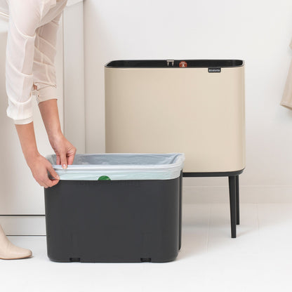 Bo Touch Bin 36 litre - Soft Beige