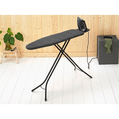Ironing Board 110x30cm (A) Steam Iron Rest - Denim Black
