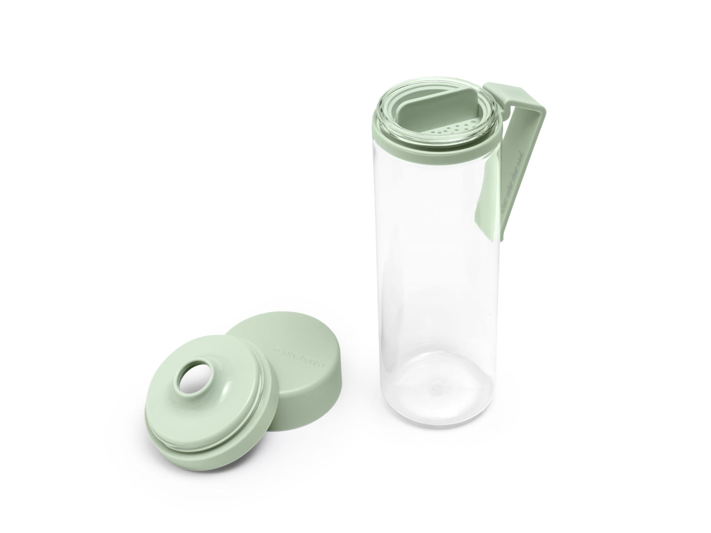 Make & Take Water Bottle with Strainer, 500ml - Jade Green