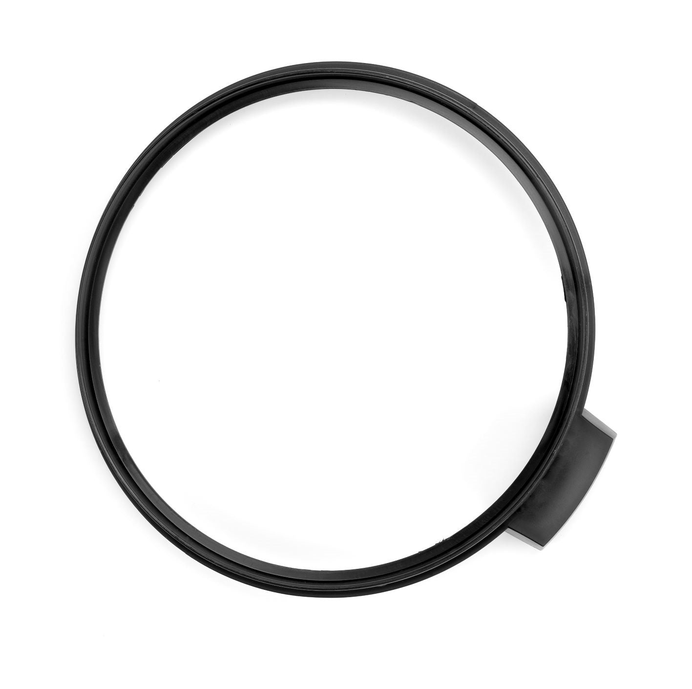 Replacement Plastic Rim Body Touch Bin 30 litre - Black