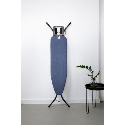 Ironing Board 110x30cm (A) Steam Iron Rest - Denim Blue