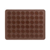 Silicone Macaron Baking Mat 40cm - Brown