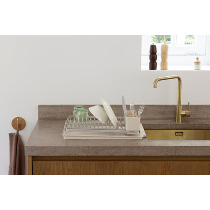 SinkSide Dish Drying Rack - Soft Beige
