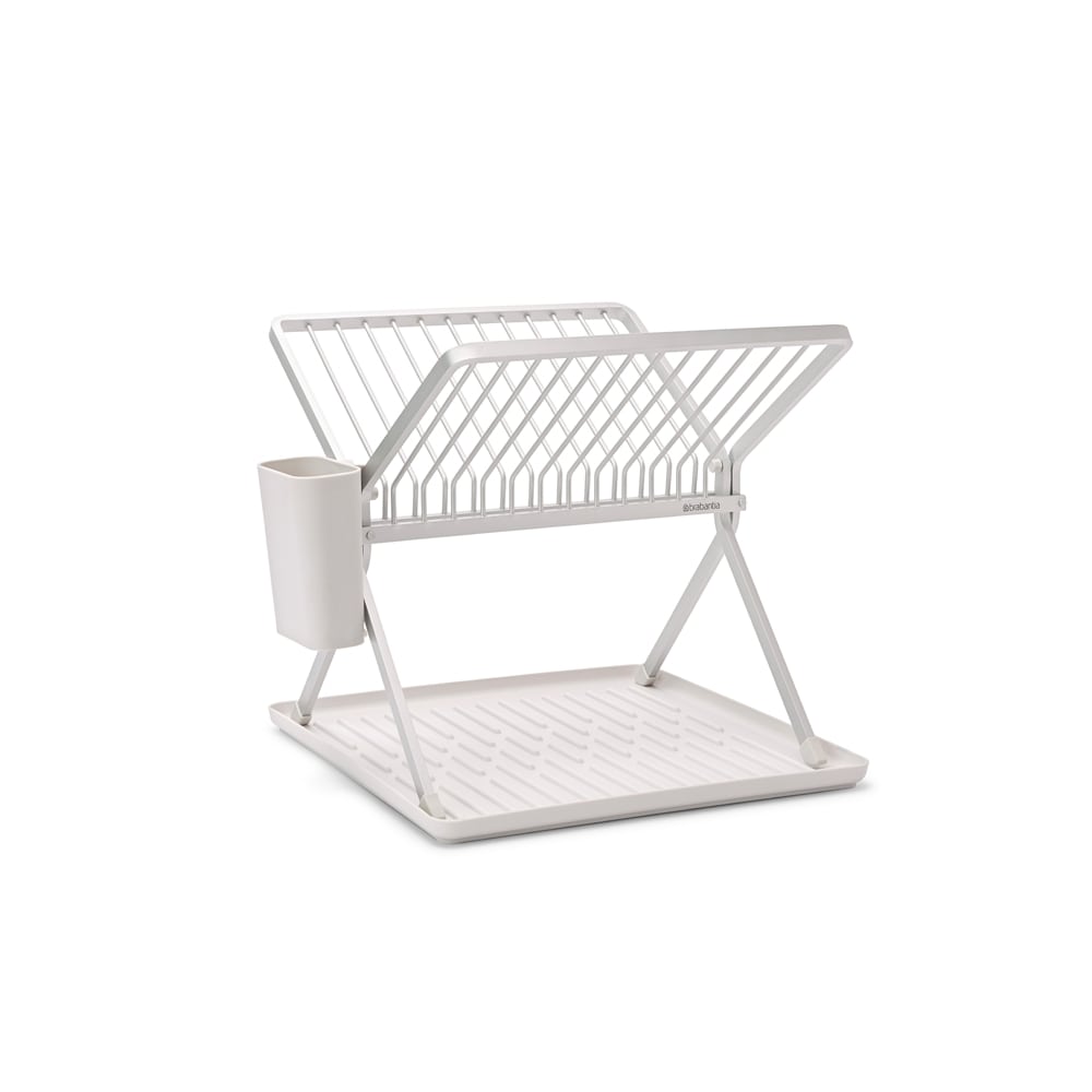 Foldable Dish Rack - Light Grey
