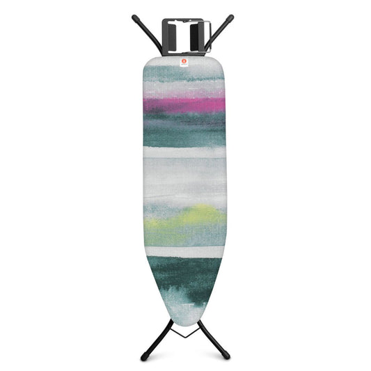 Ironing Board 124x38cm (B) Steam Iron Rest - Morning Breeze