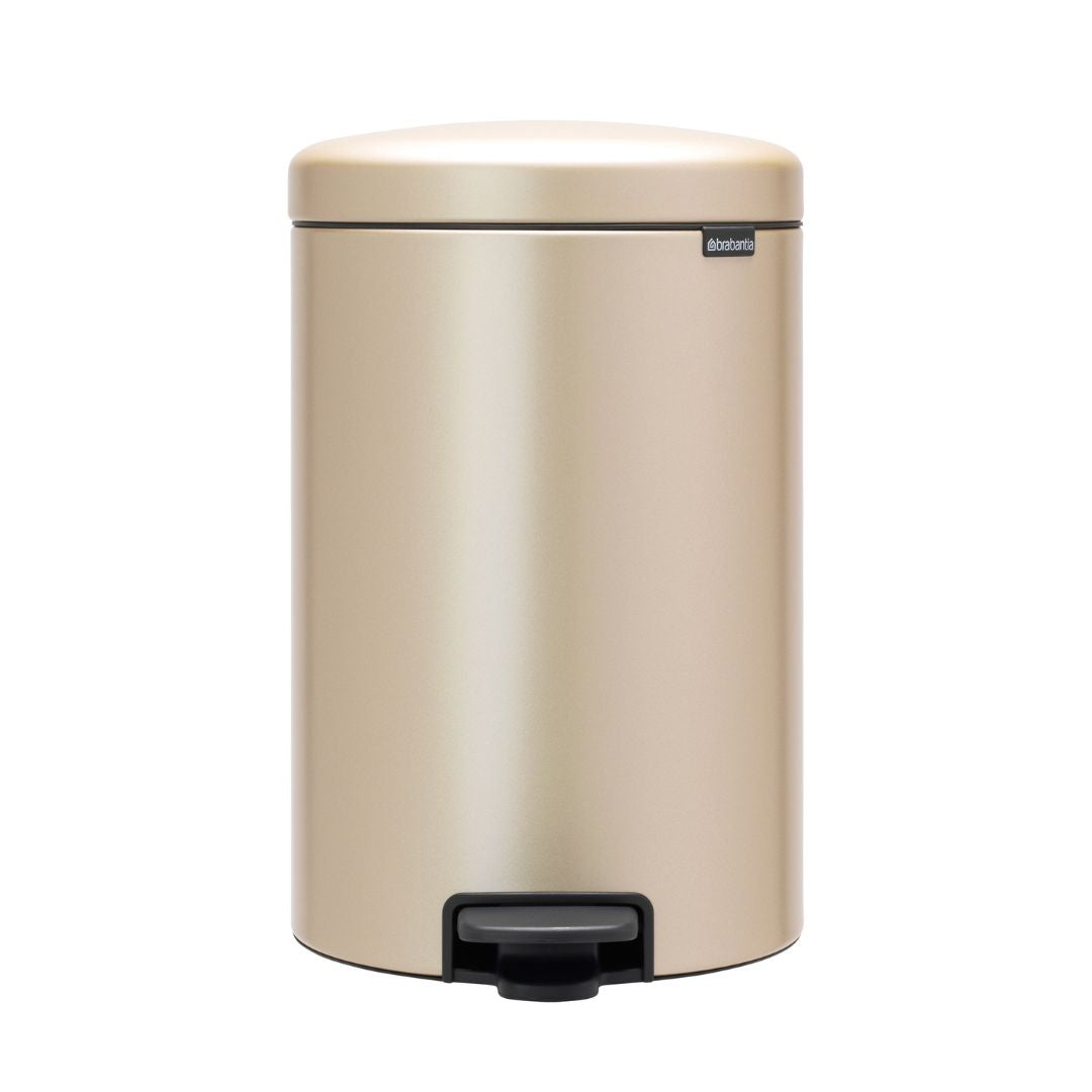 Pedal Bin NewIcon 20 Litre - Metallic Gold