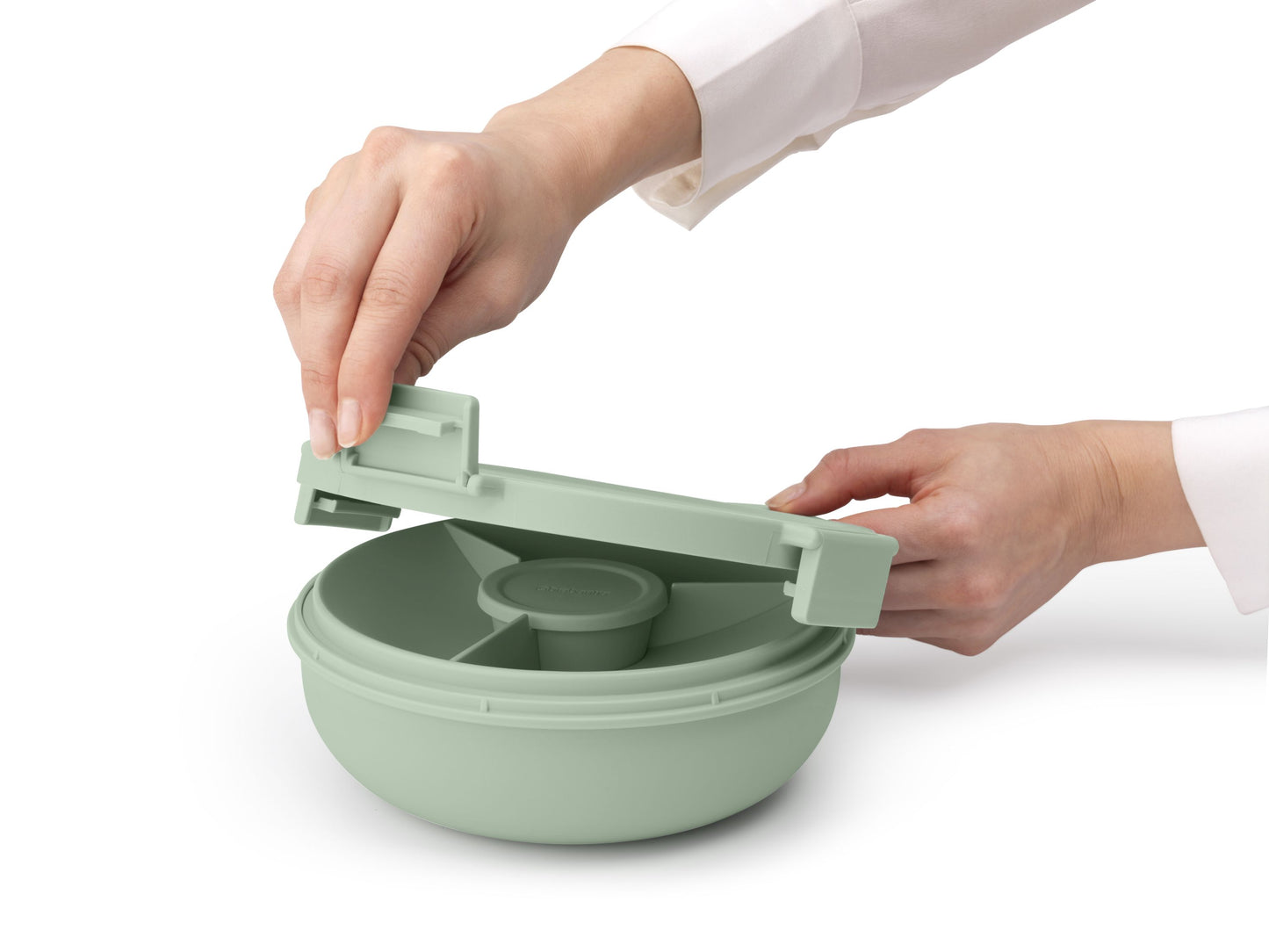 Make & Take Salad Bowl, 1.3 litre - Jade Green