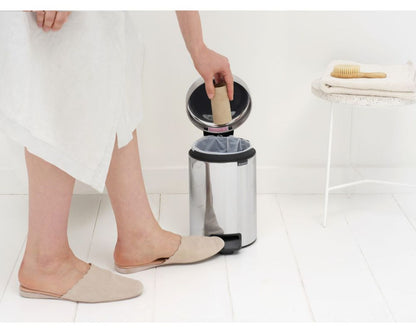 Pedal Bin NewIcon 3 Litre - Brilliant Steel