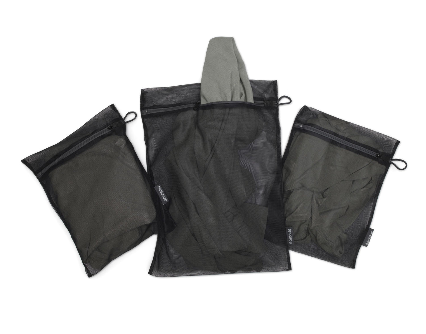 Wash Bags Set of 3 - Black