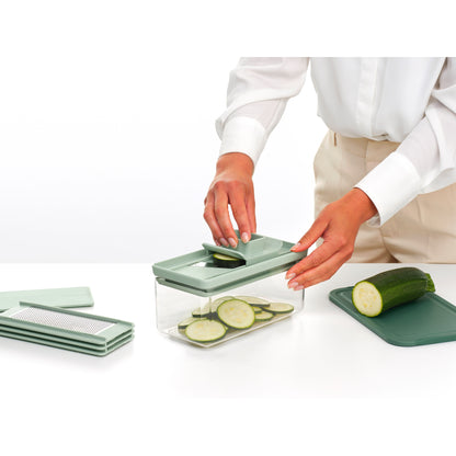Tasty+ Slicer and Grater Set -Jade Green