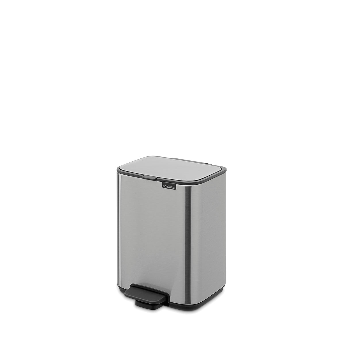 Bo Pedal Bin 4 Litre - Matt Steel Fingerprint Proof