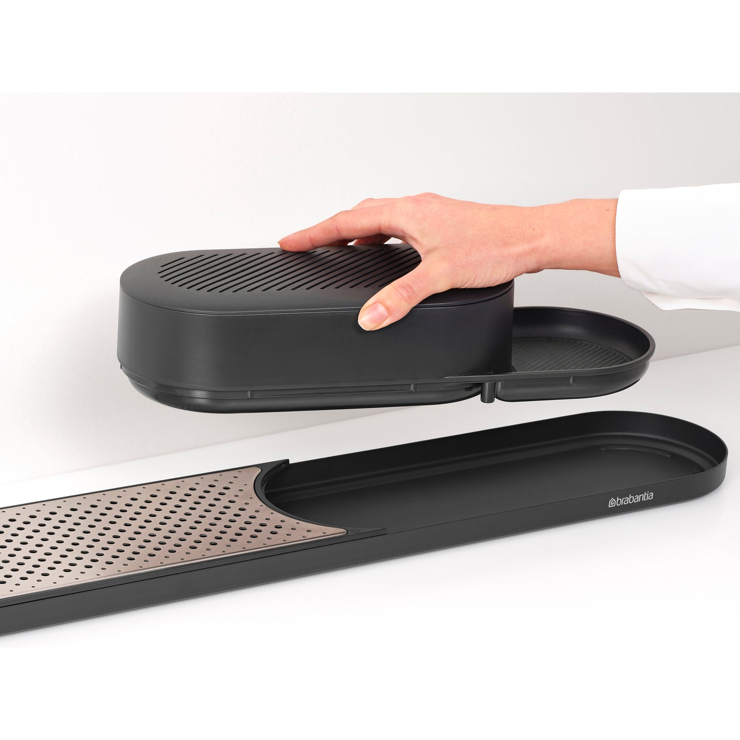 SinkStyle Organiser and Drying Tray - Mineral Infinite Grey