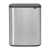 Bo Touch Bin 2 x 30 litre - Matt Steel Fingerprint Proof