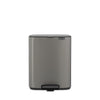 Bo Pedal Bin 12 Litre - Platinum