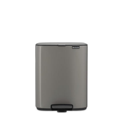 Bo Pedal Bin 12 Litre - Platinum