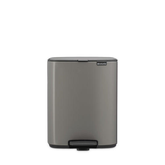 Bo Pedal Bin 12 Litre - Platinum