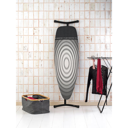 Ironing Board 135x45cm (D) Heat Resistant Iron Parking Zone - Titan Oval