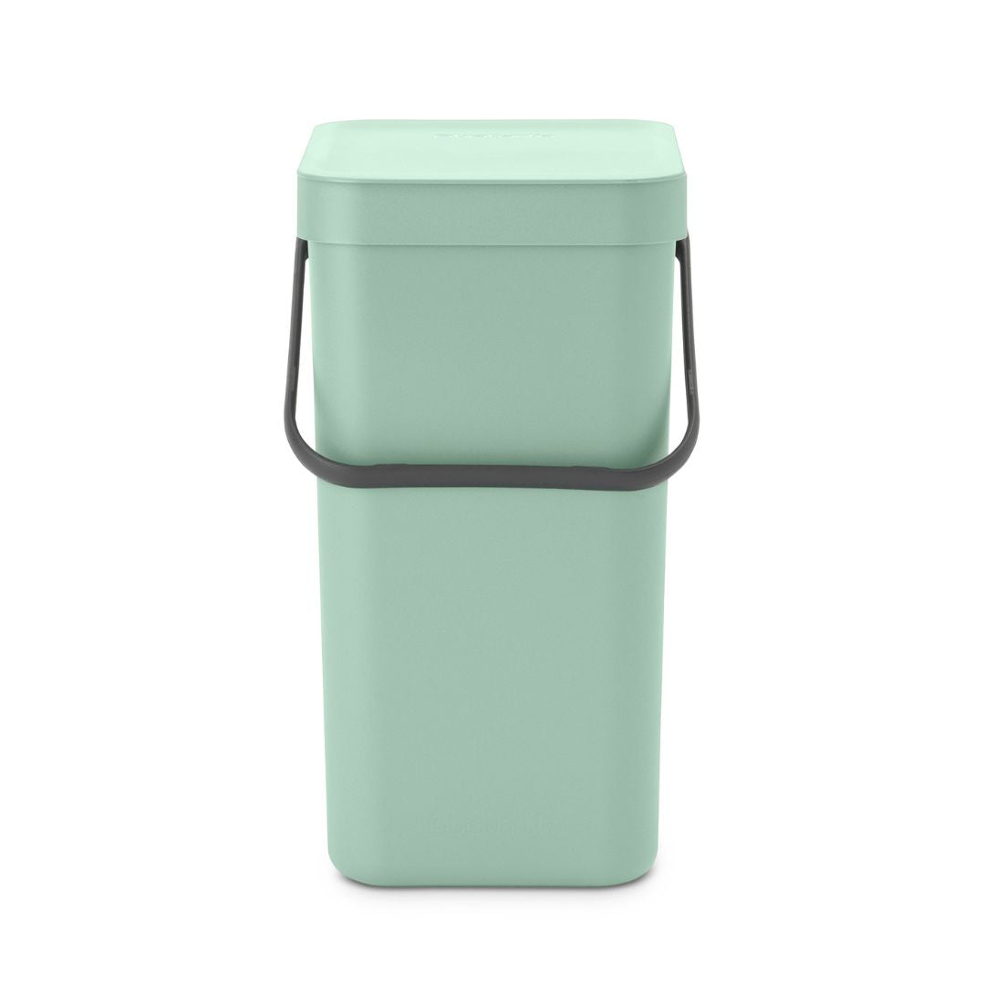 Sort & Go Waste Bin 12 litre - Jade Green