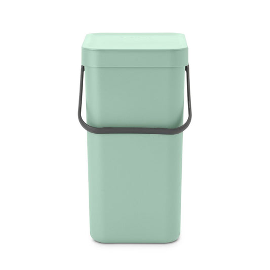 Sort & Go Waste Bin 12 litre - Jade Green