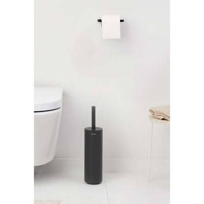MindSet Toilet Brush and Holder Grey