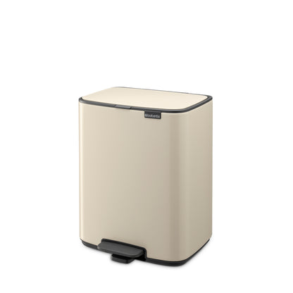 Bo Pedal Bin 12 Litre - Soft Beige