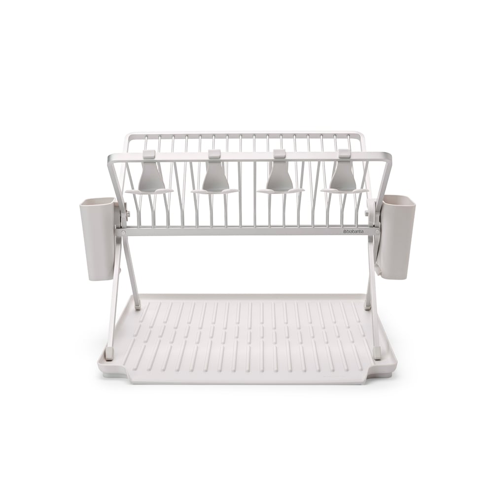 Foldable Dish Rack Large - Light Grey