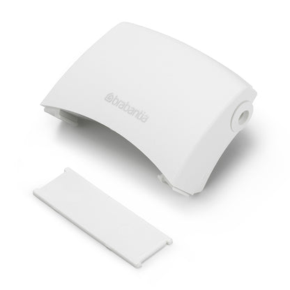 Replacement Hinge Set for Pedal Bin - White