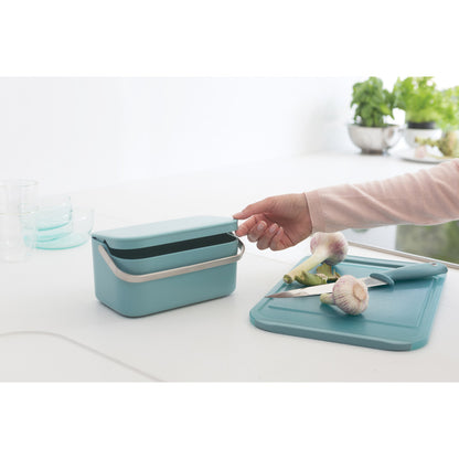 Food Waste Caddy - Mint