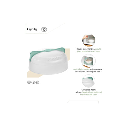 Microwave Plate Cover - Transparent