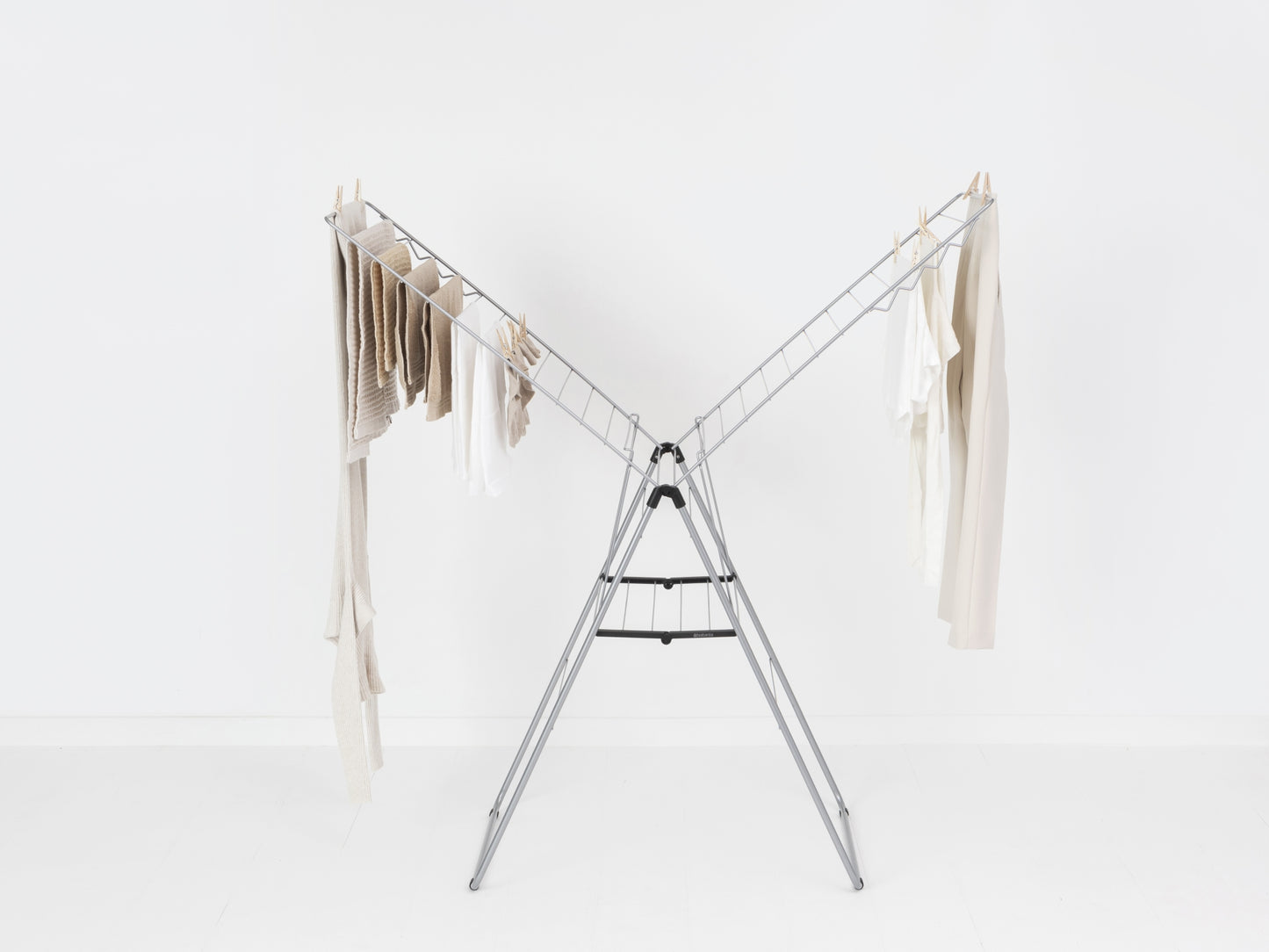 Hangon Drying Rack 25 metres Metallic Grey