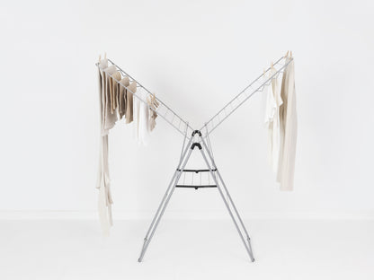 Hangon Drying Rack 25 metres Metallic Grey