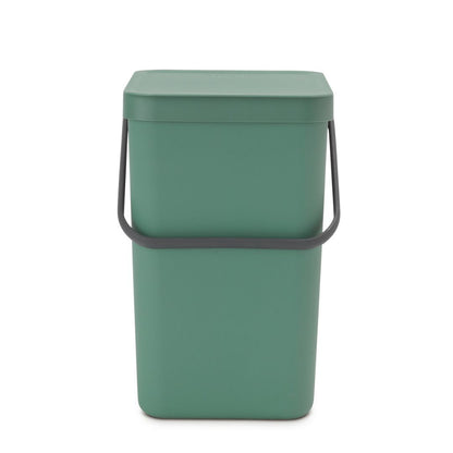 Sort & Go Waste Bin 25 litre - Fir Green