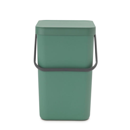 Sort & Go Waste Bin 25 litre - Fir Green
