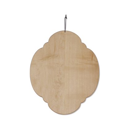 Breakfast Board Oval - Oiled Hard Maple