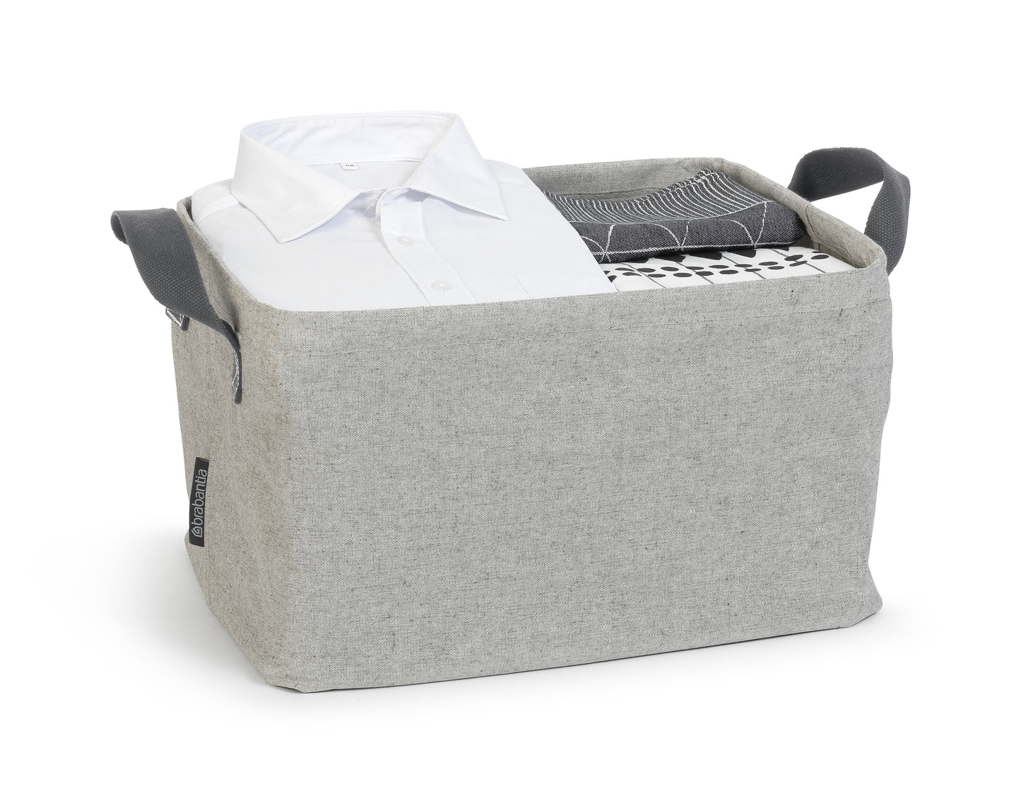 Foldable Laundry Basket 35 litre - Grey