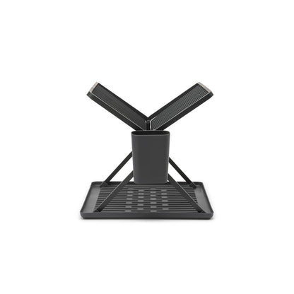 Foldable Dish Rack - Dark Grey