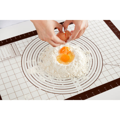 Non-stick Silicone Pastry Mat, 60x40 cm - White
