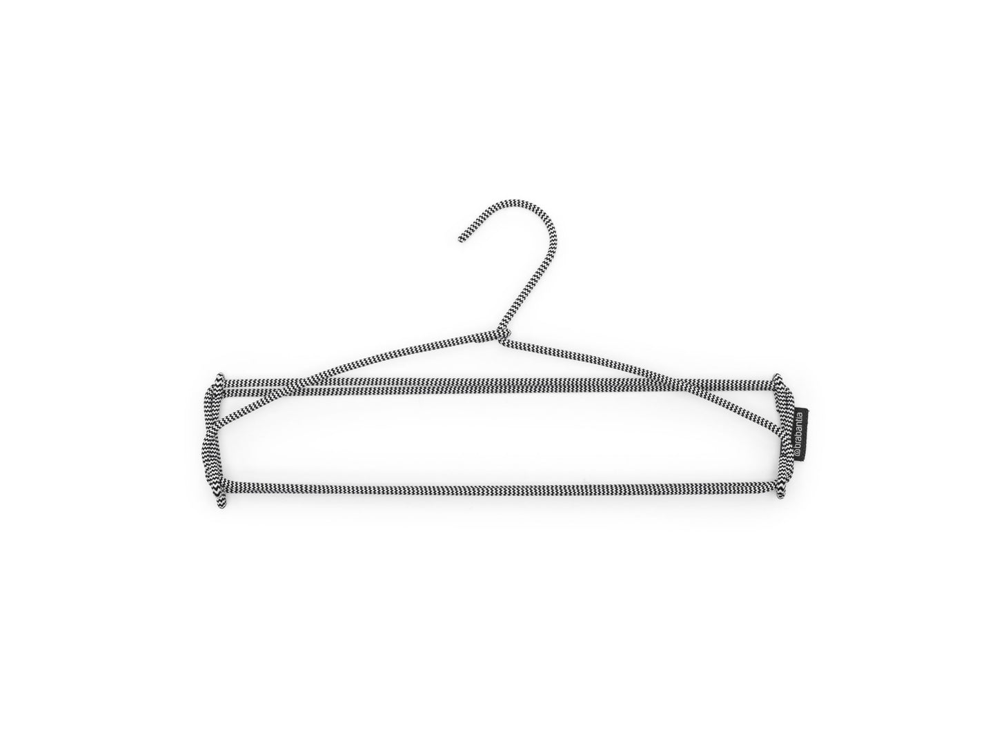 Soft Touch Trousers Hanger - Black / White