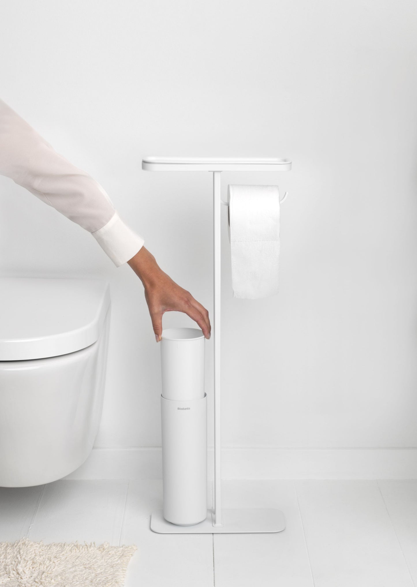 MindSet Toilet Butler - Mineral Fresh White