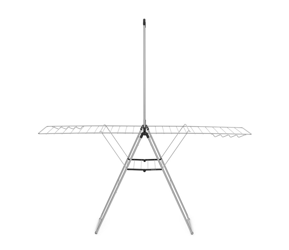 Hangon Drying Rack 25 metres + Rod Metallic Grey