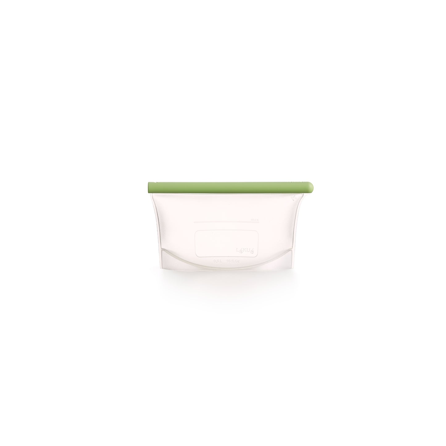 Reusable Silicone Bag, 0,5 L - Green