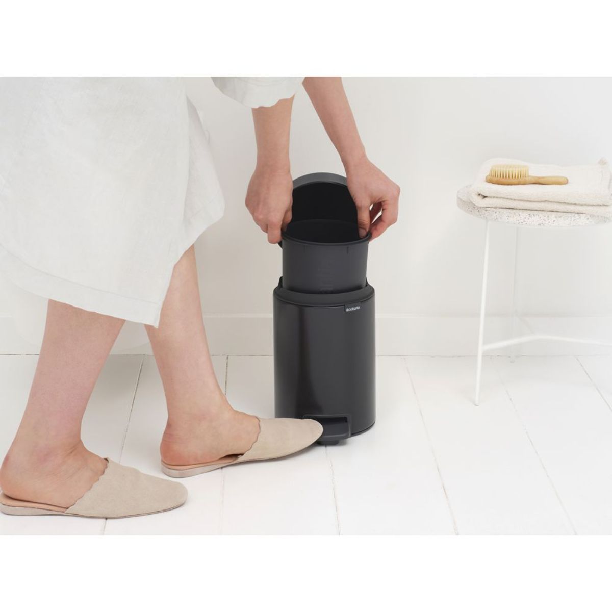 Pedal Bin NewIcon 3 Litre - Matt Black