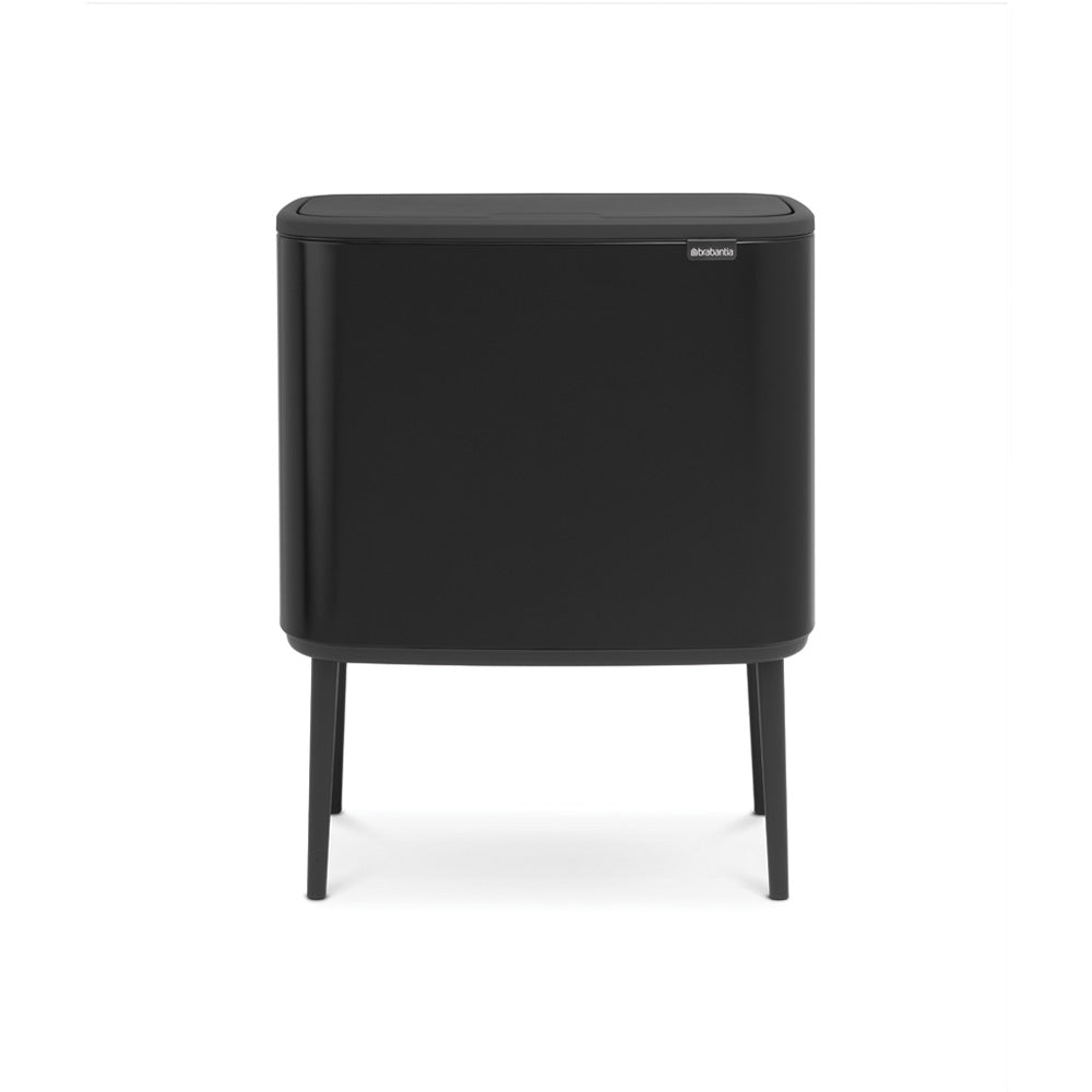 Bo Touch Bin 3 x 11 Litre - Matt Black